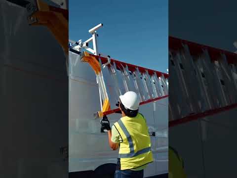 The Next Gen ErgoRack goes EVEN Lower! #construction #fordtransit #promaster #f150 #ladderrack