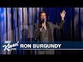 EXCLUSIVE Ron Burgundy Stand Up Comedy