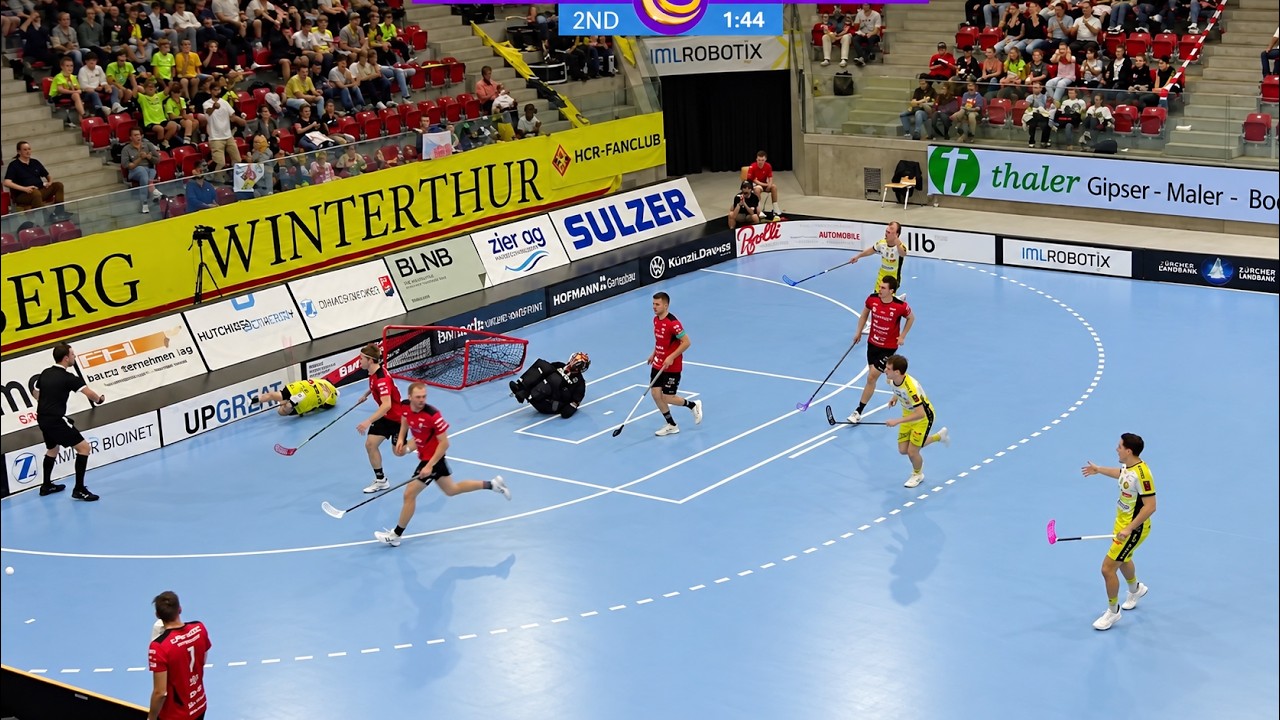 Florbal — Záběr z videa: Floorball Mindset