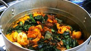 How I made a delicious palm oil Rice/ you will love it!
