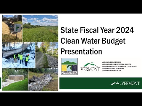 , title : 'State Fiscal Year 2024 Clean Water Budget Presentation'