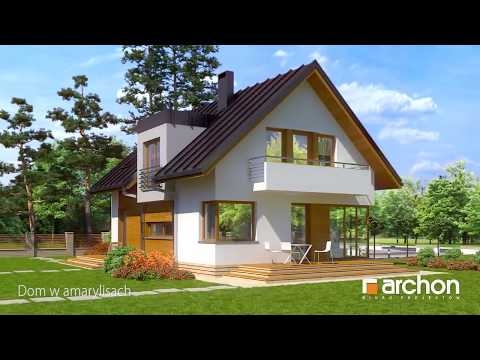 Dom w amarylisach - Wirtualny spacer po wnętrzu I ARCHON+ Projekty Domów