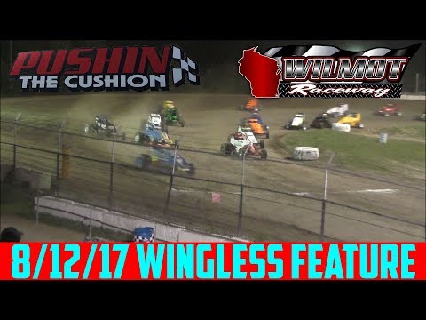 Wilmot Raceway - 8/12/17 - Wingless Sprints - Feature