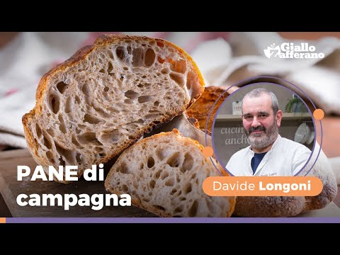PANE di campagna FACILE: la ricetta di Longoni con LIEVITO MADRE. Non potrai più farne a meno