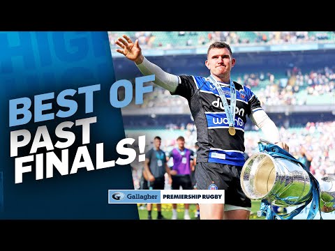 Best Moments From Past Seasons' Premiership Rugby Finals! 🏆 | Premiership Rugby