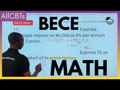 15 Likely BECE 2026 Maths Theory Questions (Junior WAEC)
