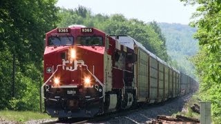 preview picture of video 'CP 9365 near Carley (10JUN2012)'