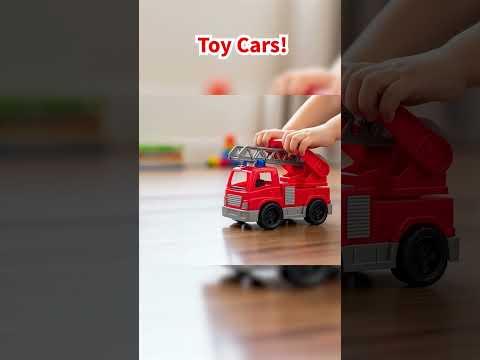🚗 Vroom Vroom! Toy Car Song for Kids 🎶  Police, Fire, Dump & More!  #toycars #toytrucks #dumptruck