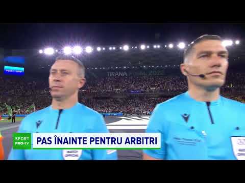 Primul meci cu VAR în România va fi în weekend