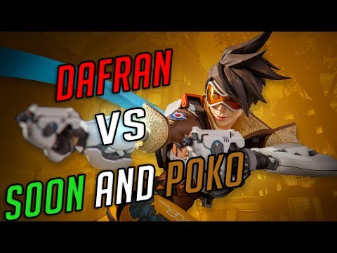 Dafran vs 2 overwatch league players (SoOn, Poko)