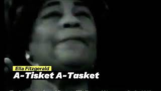A Tisket A Tasket Lyrics - Ella Fitzgerald Live In Berlin (HD)