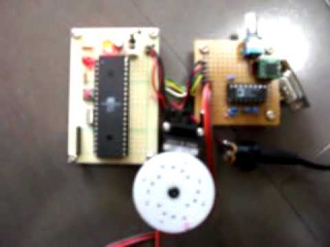 AVR(ATmega8535) - Servo motor controller using PWM function
