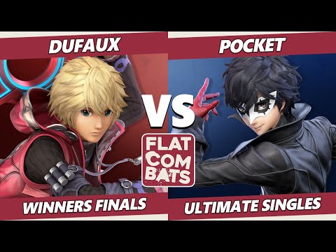 Flat Combats 3 Winners Finals - Dufaux (Shulk) Vs. Pocket (Joker, ROB) SSBU Smash Ultimate