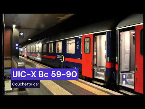 Couchette car 🇮🇹  FS Trenitalia | InterCity Notte 1959 | 26.04.2023