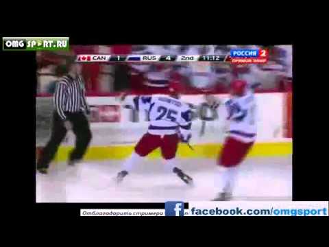 Canada 5-6 Russia - Semifinal - World Junior Hockey Championship 2012.mp4