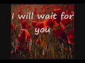 I Will Wait for You Jesus 