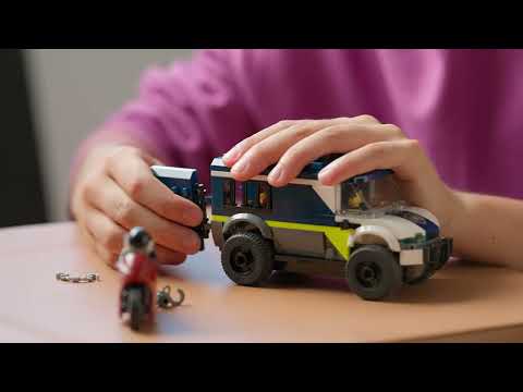 LEGO City Police Prisoner Transport Van Construction Set 60479