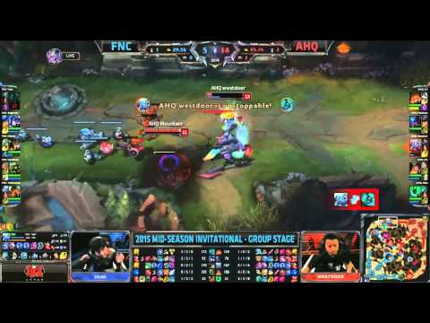 FNC Huni vs AHQ Westdoor 1 v 1 | Hecarim vs Fizz
