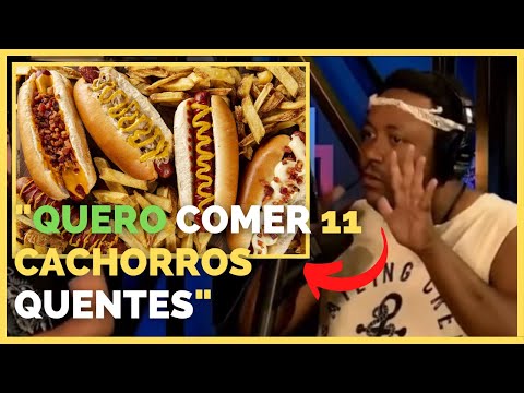 CONFUSO QUER COMER 11 CACHORROS QUENTES NO TICARACATICAST KKK | Spoiler Cortes Podcast