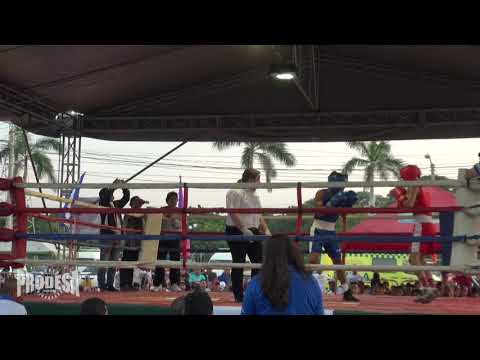 Gieizi Corea VS Roberto Chavarria - Boxeo Amateur - Campeonato ALMA