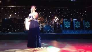 Black Watch Fred Olsen.Great Performance at Neptune lounge.World Tour 2014. Dawn Cetrulo