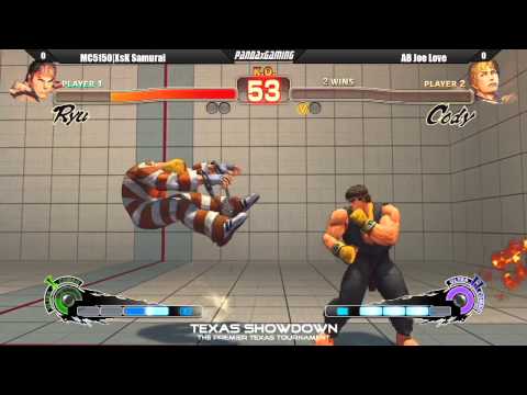 MC5150 XsX Samurai vs AB Joe Love - Super Street Fighter IV AE 2012 (Texas Showdown)