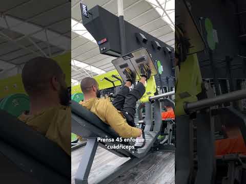 Prensa 45 enfoque “cuádriceps” Black Lion