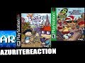 AzuriteReaction Stream Rugrats In Paris The Movie Rocket Power Team Rocket Rescue On PS1