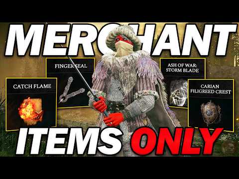 Elden Ring, but I can ONLY use items I can buy!