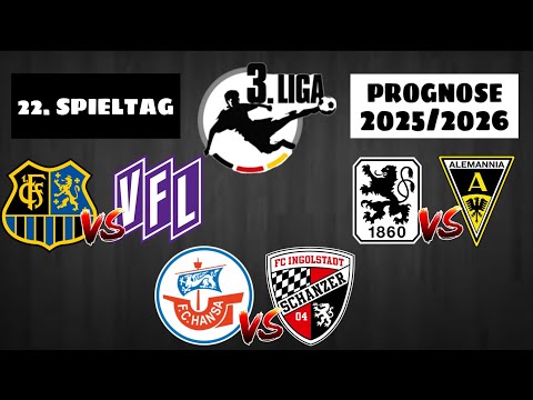Matchday 22, 3rd League, Prediction 2025/2026! / Hansa Rostock vs. FC Ingolstadt