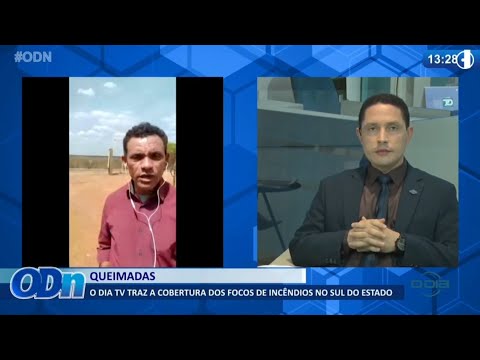 O Dia Tv traz a cobertura dos focos de inceÌ‚ndios no sul do Estado 23 09 2021