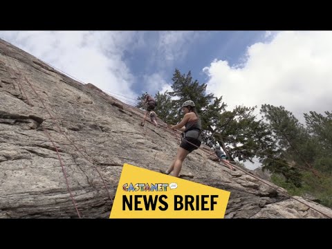 Hundreds come to climb Skaha Bluffs