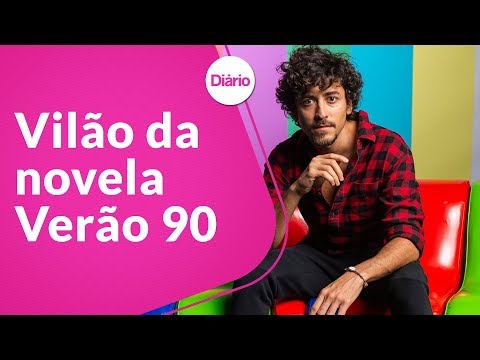Jesuíta Barbosa comenta sobre vilão da novela "Verão 90"