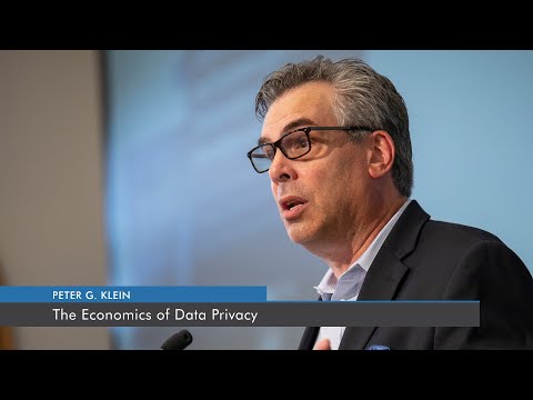 The Economics of Data Privacy | Peter G. Klein