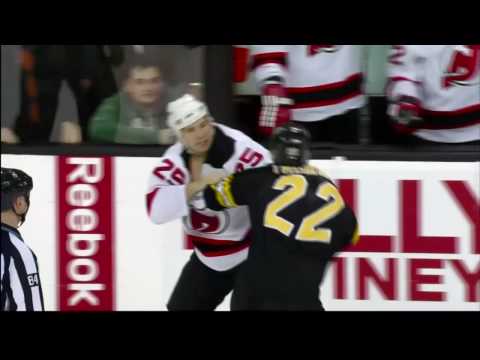Andrew Peters vs Shawn Thornton Nov 27, 2009
