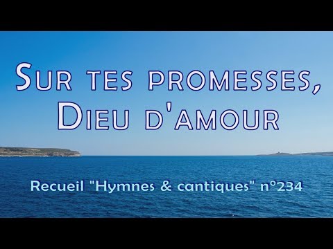 Sur tes promesses, Dieu d'amour