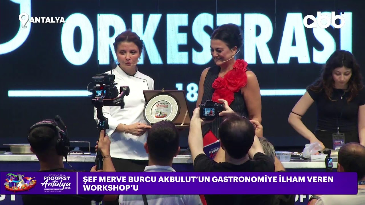 ŞEF MERVE BURCU AKBULUT’UN GASTRONOMİYE İLHAM VEREN WORKSHOP’U