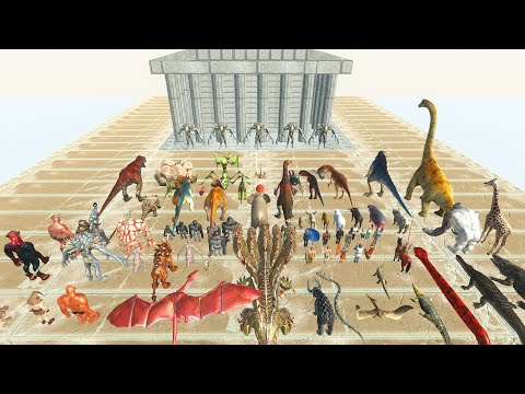 5x SCOURGE VS ARMY FACTIONS ON PANTEON | ANIMAL REVOLT BATTLE SIMULATOR