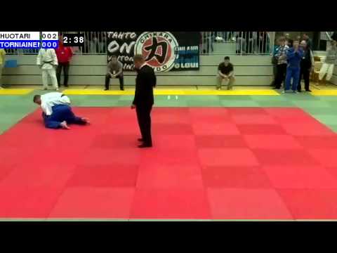 Judo U18 SM 2014: P18-66: HUOTARI - TORNIAINEN