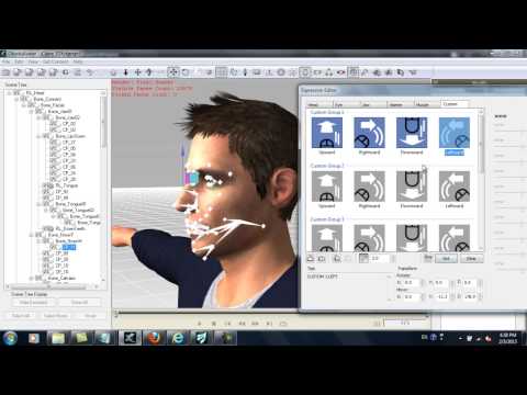 iClone 3DXchange5.4 Beta Tutorial - Adjusting Facial Morph Data for Standard Characters