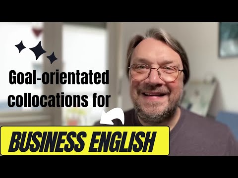 【商務英語】工作上需要討論與目標相關的事情時，該怎麼用英文表達？影片教你實用搭配詞！（Collocations to help you reach your goals! #esl #businessenglish #goals）