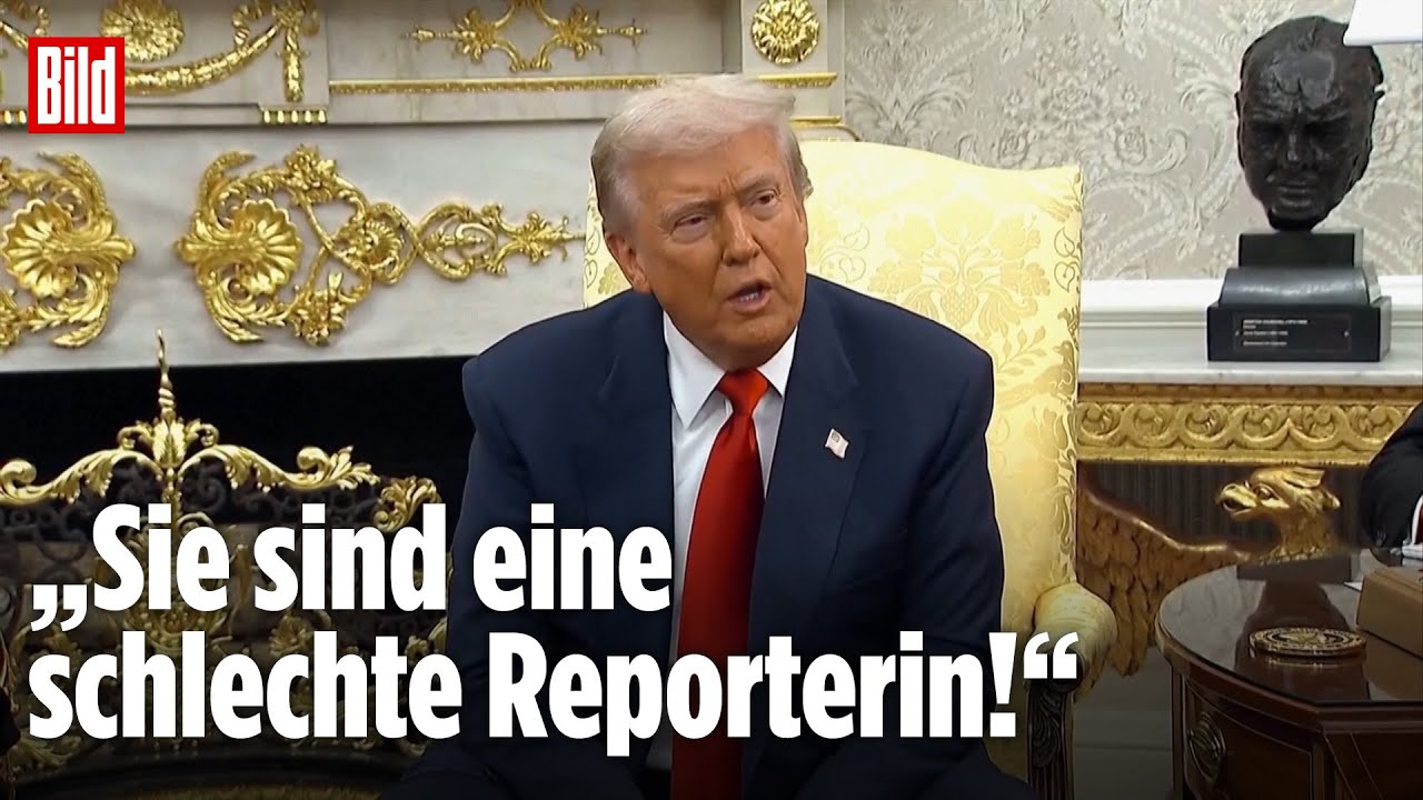 Bei Epstein-Frage: Trump explodiert und droht ABC News mit Lizenz-Entzug