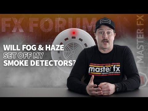 Will Fog and Haze Set Off Smoke Detectors? | FX Forum