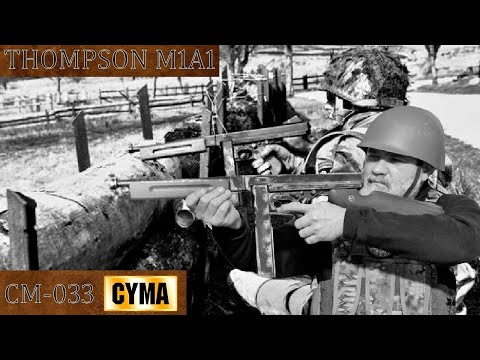 Réplica Thompson M1 A1             CM-033  (Cyma)