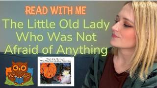Read With Me: The Little Old Lady Who Was Not Afraid of Anything | Halloween Story Read Aloud