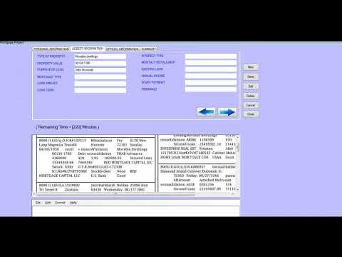 Simple Offline and Online Data Entry Project