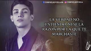 Fue Un Error Amarte • Cornelio Vega Jr (Letra) (Lyric Video)