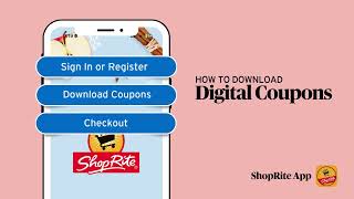 ShopRite How to download Digital Coupons