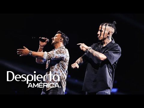 Luis Fonsi will get "romantic and tear-jerking" with Rauw Alejandro at Premio Lo Nuestro.