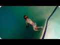 Swimming Down 18 Feet Deep First Time